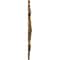 Ekena Millwork Katheryn Ceiling Medallion, Hand-Painted Smokey Topaz Crackle, 22 1/2"W x 30 3/8"H x 1 1/2"P CM30KTSTC - alternate 2